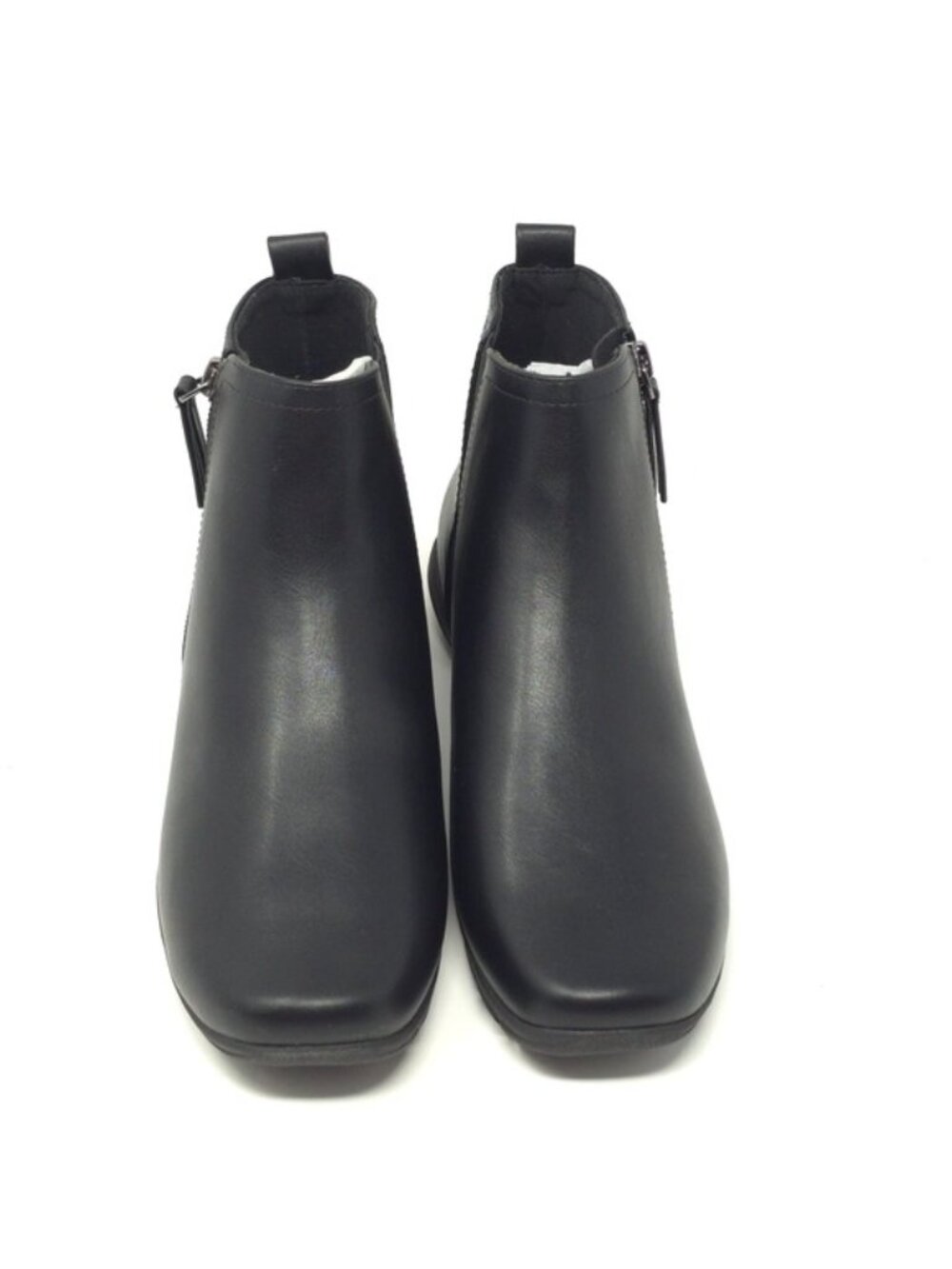 Easy Spirit Aleena3 Black Leather Comfort Ankle Booties Size 7.5M - Picture 8 of 9